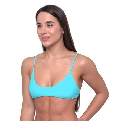 GymBeam HAWAII Lagoon dámský vrchní díl plavek