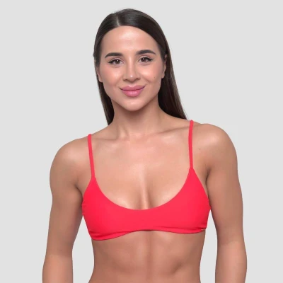 GymBeam HAWAII Red dámský vrchní díl plavek