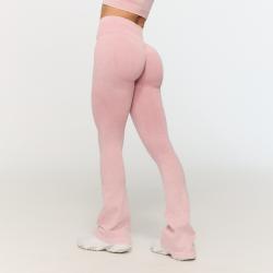 GymBeam Dámské bezešvé kalhoty Fierce Baby Pink