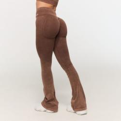 GymBeam Dámské bezešvé kalhoty Fierce Brown