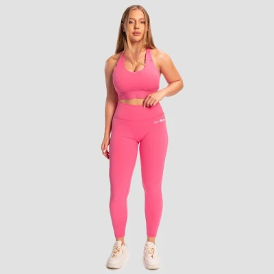GymBeam Dámské legíny Limitless s vysokým pasem Dragonfruit
