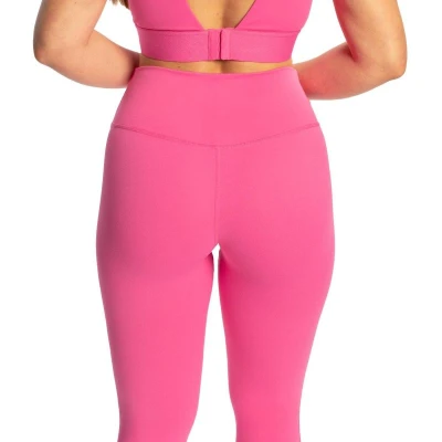 GymBeam Dámské legíny Limitless s vysokým pasem Dragonfruit