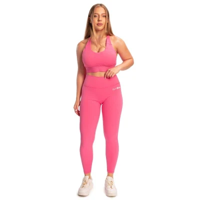 GymBeam Dámské legíny Limitless s vysokým pasem Dragonfruit