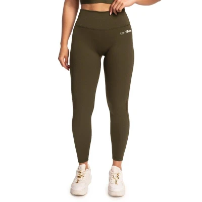 GymBeam Dámské legíny Limitless s vysokým pasem Espresso