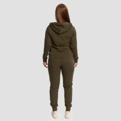 GymBeam Women‘s Limitless Zip Up Hoodie Espresso