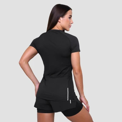 GymBeam Women‘s Pulse Running T-shirt Black