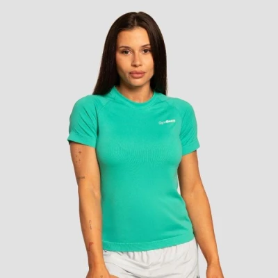 GymBeam Pulse X Green dámské běžecké triko