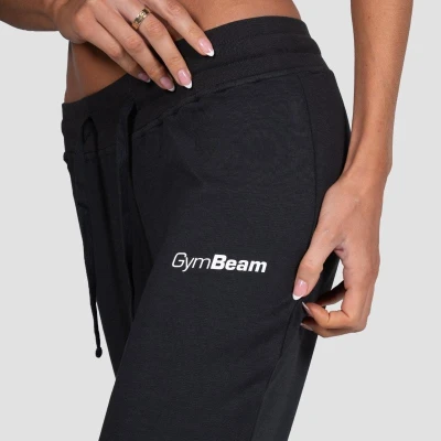 GymBeam Women‘s Relay Joggers Black POUZE M (VÝPRODEJ)