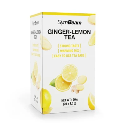 GymBeam Zázvorovo-citronový čaj 20 x 1,5 g