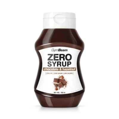 GymBeam ZERO SIRUP čokoláda a lískový oříšek 350 ml