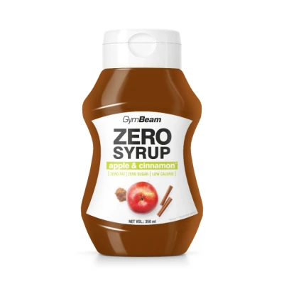 GymBeam ZERO SIRUP Jablko skořice 350 ml