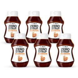 GymBeam ZERO SIRUP slaný karamel 6 x 350 ml