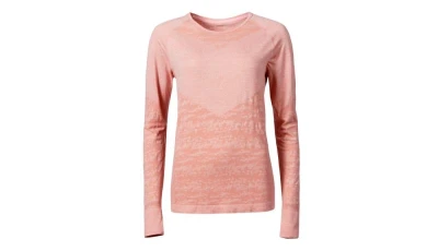 Halti Free Recy Seamless W 2023 oranžové dámské funkční triko Halti Free Recy Seamless W 2023 oranžové dámské funkční triko