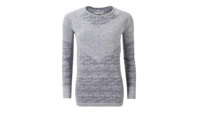 Halti Free Recy Seamless W 2023 šedé dámské funkční triko Halti Free Recy Seamless W 2023 šedé dámské funkční triko