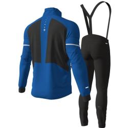 Halti Seefeld M XCT Softshell 2021 modrý pánský běžecký set POUZE S - U35 (VÝPRODEJ)