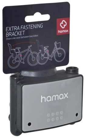 Hamax UNI černo-šedý držák sedaček pro všechny modely