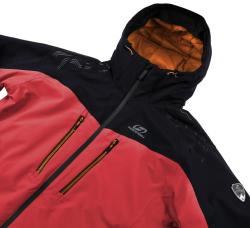 Hannah Bergerson pompeian red/anthracite 2021 pánská lyžařská bunda + šátek Kilpi