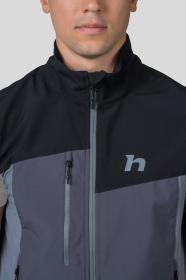 Hannah Carsten Vest anthracite/stormy we 2023 pánská softshellová vesta