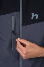 Hannah Carsten Vest anthracite/stormy we 2023 pánská softshellová vesta