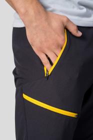 Hannah Claim II anthracite (yellow) 2022 pánské outdoorové kalhoty