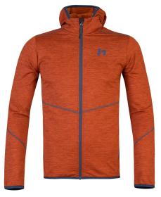 Hannah Damar Hoody burnt orange mel 2023 pánská mikina