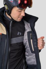 Hannah Kelton anthracite/safari 2022 pánská lyžařská bunda + šátek Kilpi