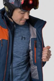 Hannah Kelton midnight navy/koi 2022 pánská lyžařská bunda + šátek Kilpi