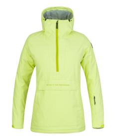 Hannah Megie sunny lime 2023 dámská lyžařská bunda