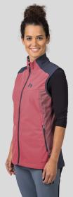 Hannah Pulla Vest baroque rose/india ink 2023 dámská vesta