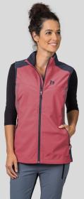 Hannah Pulla Vest baroque rose/india ink 2023 dámská vesta