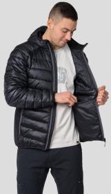 Hannah Revel Hoody anthracite 2022 pánská zimní bunda + šátek Kilpi