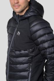 Hannah Revel Hoody anthracite 2022 pánská zimní bunda + šátek Kilpi