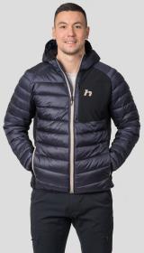 Hannah Revel Hoody graphite/anthracite 2022 pánská zimní bunda + šátek Kilpi