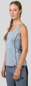 Hannah Rina pearl blue mel 2023 singlet dámské rychleschnoucí tílko