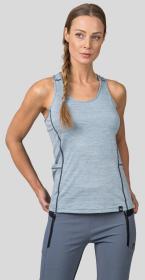 Hannah Rina pearl blue mel 2023 singlet dámské rychleschnoucí tílko
