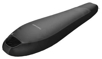 Hannah Scout 120 dark shadow/anthracit II 2023 spací pytel POUZE pro postavu do 195 cm - pravý zip (VÝPRODEJ)