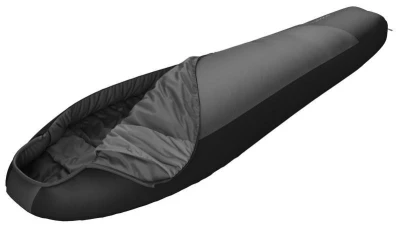 Hannah Scout 120 dark shadow/anthracit II 2023 spací pytel POUZE pro postavu do 195 cm - pravý zip (VÝPRODEJ)