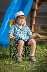 HAPPY GREEN Křeslo skládací dětské BEAR nosnost 35kg