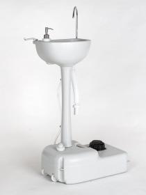 HAPPY GREEN Toaleta chemická 15l + HAPPY GREEN Umyvadlo přenosné