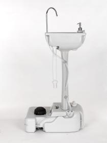 HAPPY GREEN Toaleta chemická 15l + HAPPY GREEN Umyvadlo přenosné