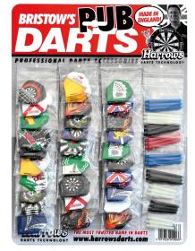 Harrows Sada letek Pub Darts Show Card (23017)