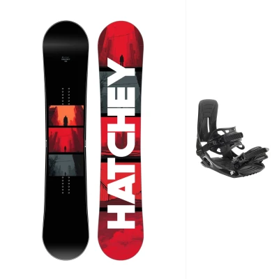 Hatchey Destiny snowboard + Hatchey Tactic snowboardové vázání