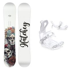 Hatchey Eternity dámský snowboard + Raven Fastec FT360 white vázání Hatchey Eternity dámský snowboard + Raven Fastec FT360 white vázání