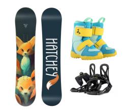 Hatchey Foxy detský snowboard + Beany Kido viazanie + Beany Joker topánky