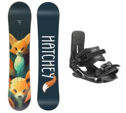 Hatchey Foxy detský snowboard + Hatchey Tactic Junior viazanie