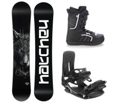 Hatchey Leader freestyle snowboard + Hatchey Tactic viazanie + Raven Target obuv