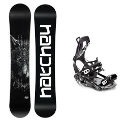 Hatchey Leader snowboard + Raven Fastec FT360 black viazanie