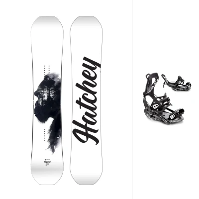 Hatchey Legend pánský snowboard + Raven Fastec FT360 black snowboardové vázání