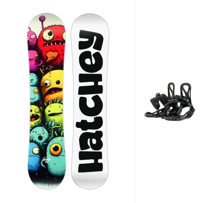 Hatchey Loony dětský snowboard + Beany Kido vázání