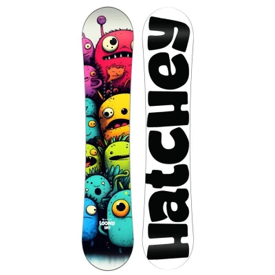 Hatchey Loony dětský snowboard + Raven S230 Black vázání